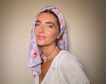 A Headband , Snood, Head Scarf, Head Covering