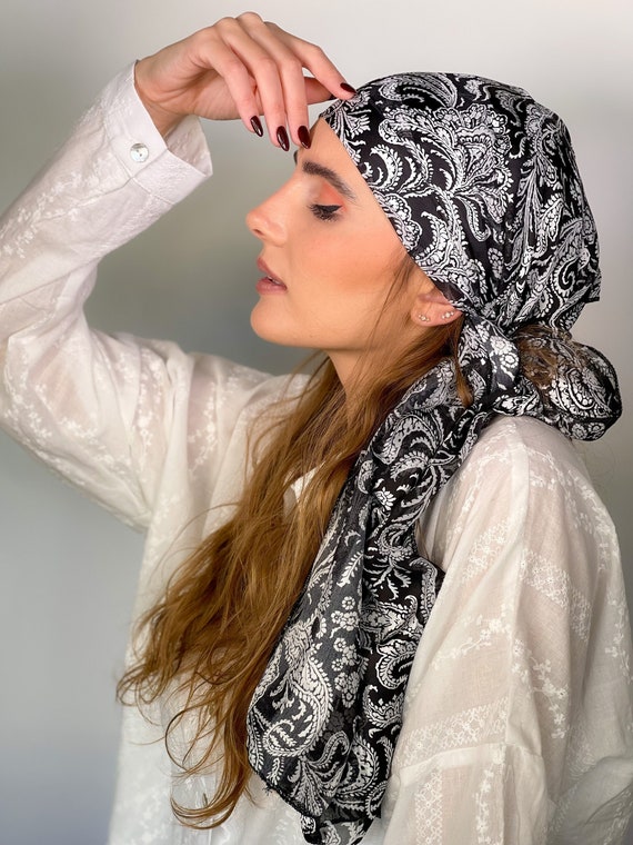 Headband Snood, Head Scarf, Head Covering