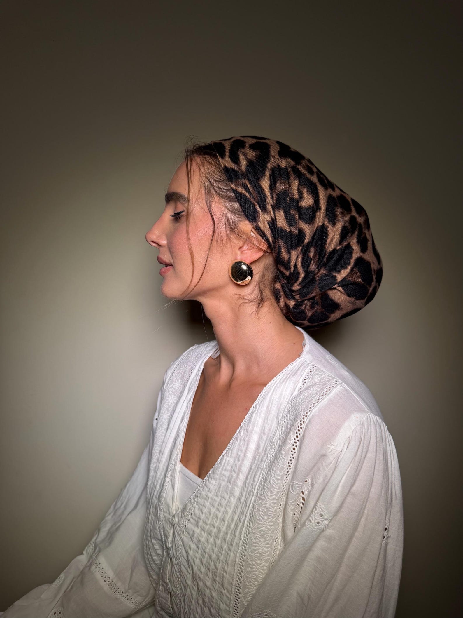 Brown Head Scarf Fashionable Head Cover Etsy — free download