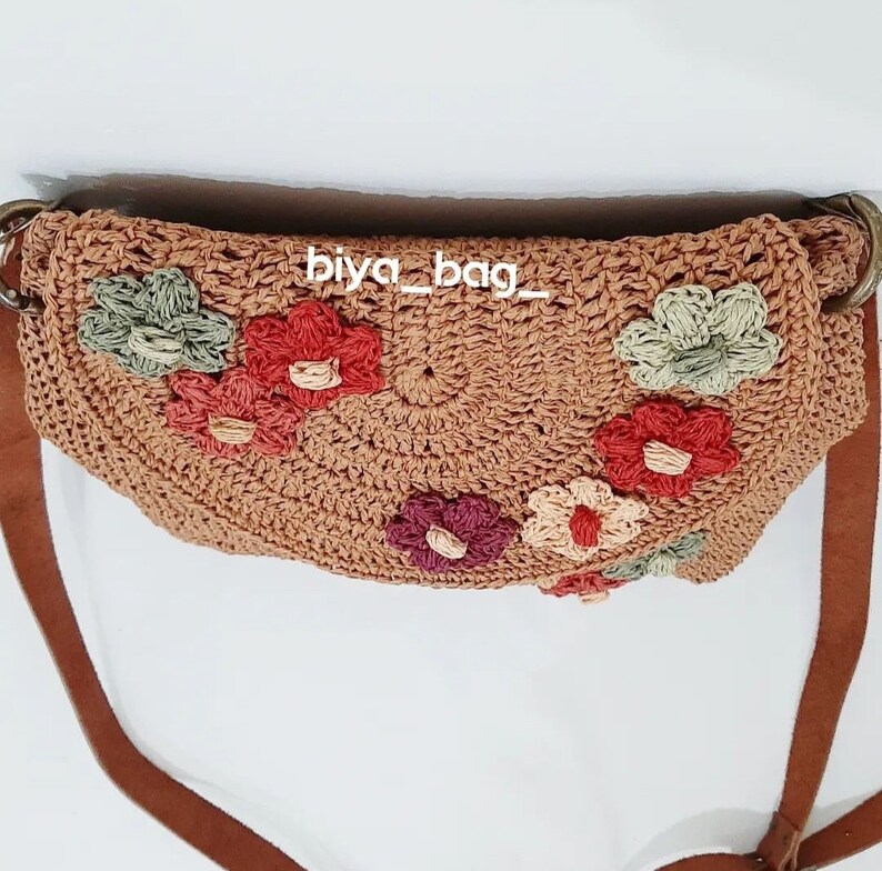 Floral Shoulder Bag Etsy