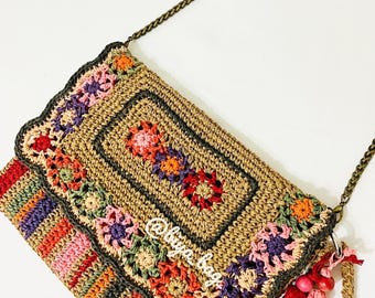 Design Bohemian Bag Clutch Bag Vintage Bag Tote Bag Authentic Bag