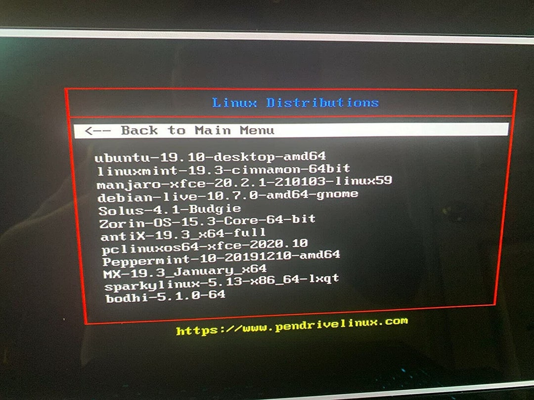 15-in-1: Linux Mega Pack Linux Collection Multiboot Flash Drive Live ...