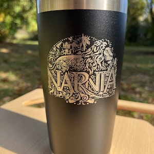 The Chronicle’s of Narnia, Aslan Tumbler, Mug, Insulated Cup, Coffee Cup