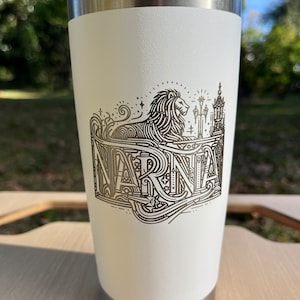 The Chronicle’s of Narnia, Aslan Tumbler, Mug, Insulated Cup, Coffee Cup