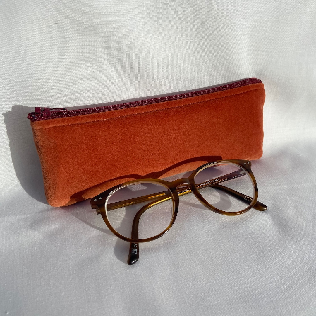 Handmade Fabric Glasses Case / Fabric Glasses Pouch / Etsy