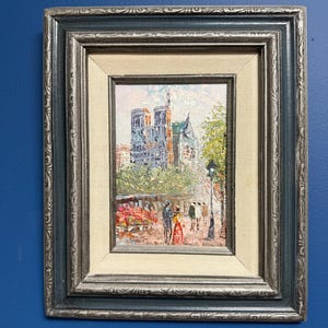 Caroline Burnett Oil on Board Painting