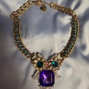 Betsey Jonson Owl Choker