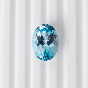 Sky Topaz Oval Cut 18x13 mm 16.75 Cts Faceted Loose Gemstone Fancy item Natural Sky Blue Topaz Fancy Oval Shape Valentine day Offer Stone