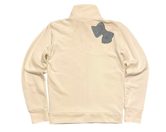 RARE Y2K 2003 Vivitix x Sanrio x Hello Kitty cream zip-up track jacket