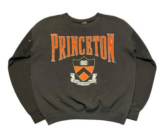 Vintage 90s USA Princeton University crewneck sweatshirt Size XL