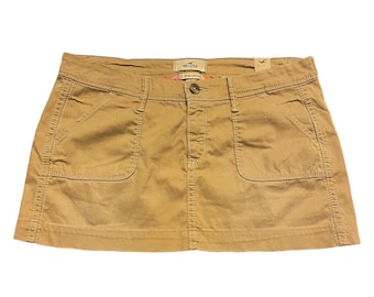 Deadstock Vintage Y2K Hollister cargo utility mini skirt Size 3