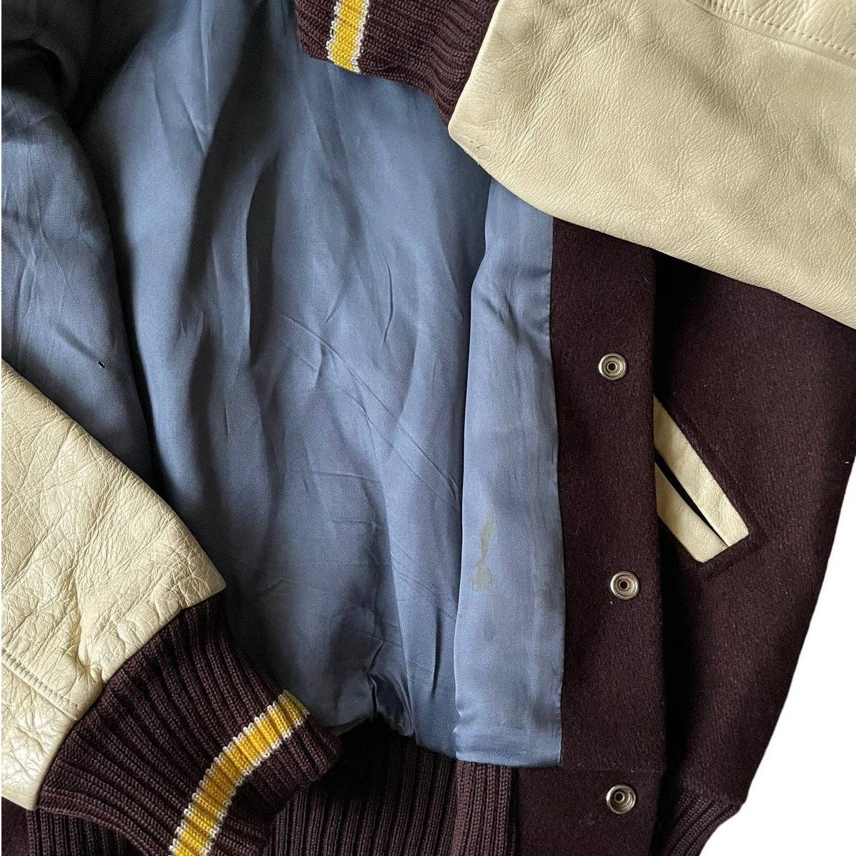 VTG 1984 San Francisco Track & Field Varsity Jacket Size L