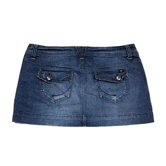 Buy Vintage Y2k Grunge Boho Skater Egirl Denim Skirt Size