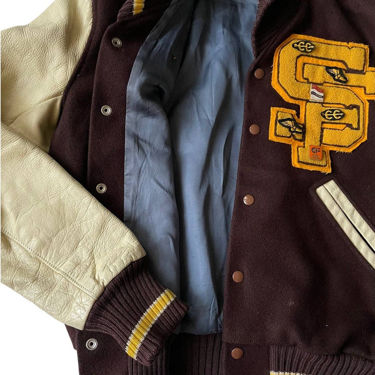 ジャケット・アウター FUTURE ARCHIVE VARSITY JACKET Varsity Jacket (Green) Guitar Size 1 – Congruent Space *₊˚⁎*₊