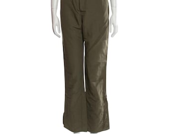 Vintage Anna Sui utility straight leg pants with zipper detail Size 2