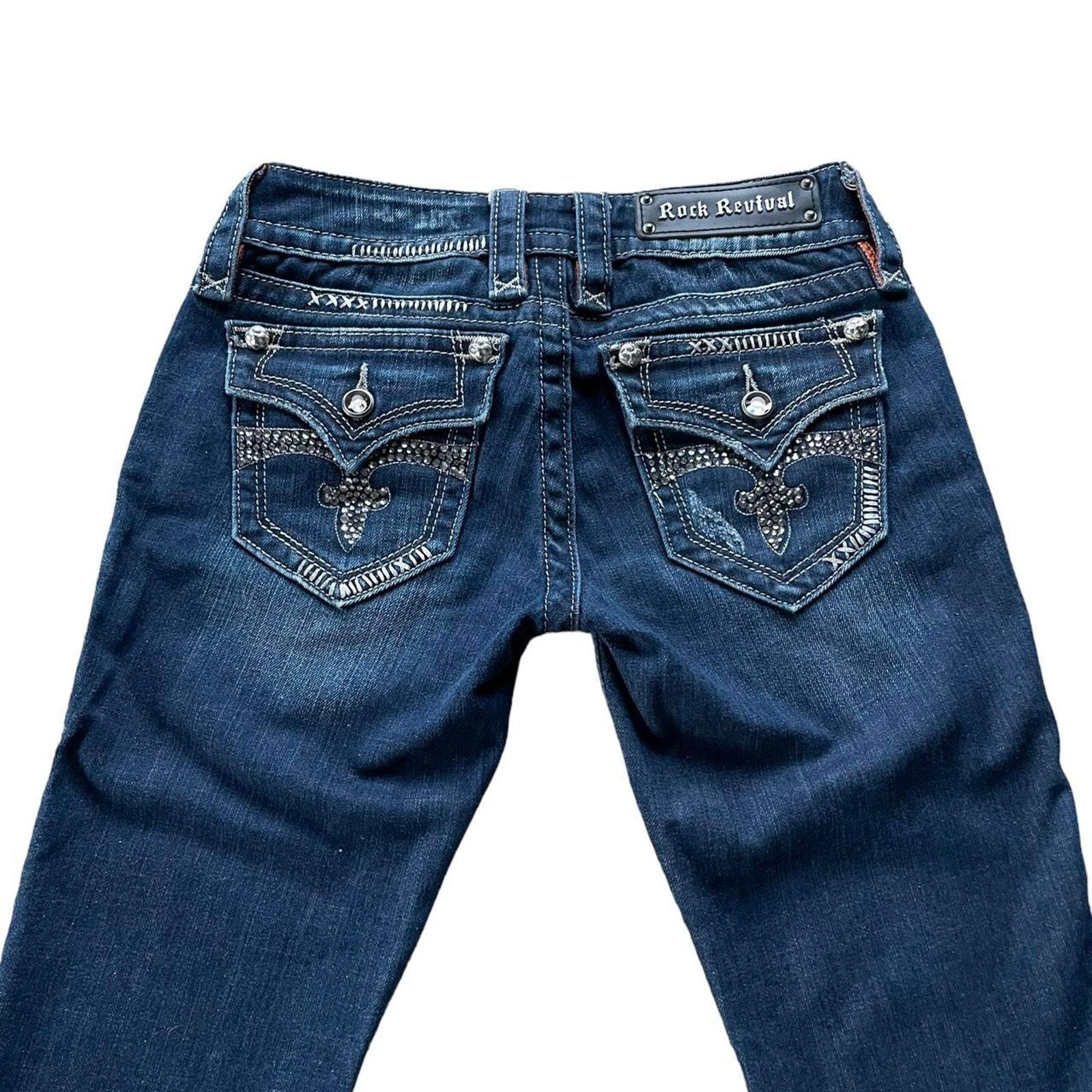Rock revival jeans - Etsy 日本
