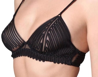 NWOT!!! Jean Paul Gautier x La Perla Collection Createur balconette bra Size 34C