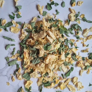 Coriandoli biodegradabili. Magnolia e verde. Coriandoli naturali per tutte le occasioni. Petali secchi. Coriandoli da matrimonio. Coriandoli di fiori.