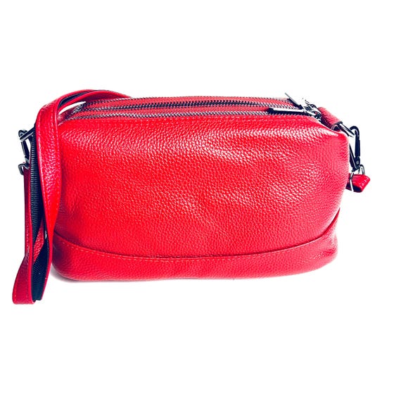 Red Casual Bag for Women 100 Genuine Leather Crossbody Bag for Women shoulder Bag cute Mini Bag small Bag designer Bag red Leather Bag Etsy Canada