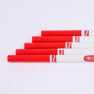 Red Crayola Fine Line Marker - Set of 5