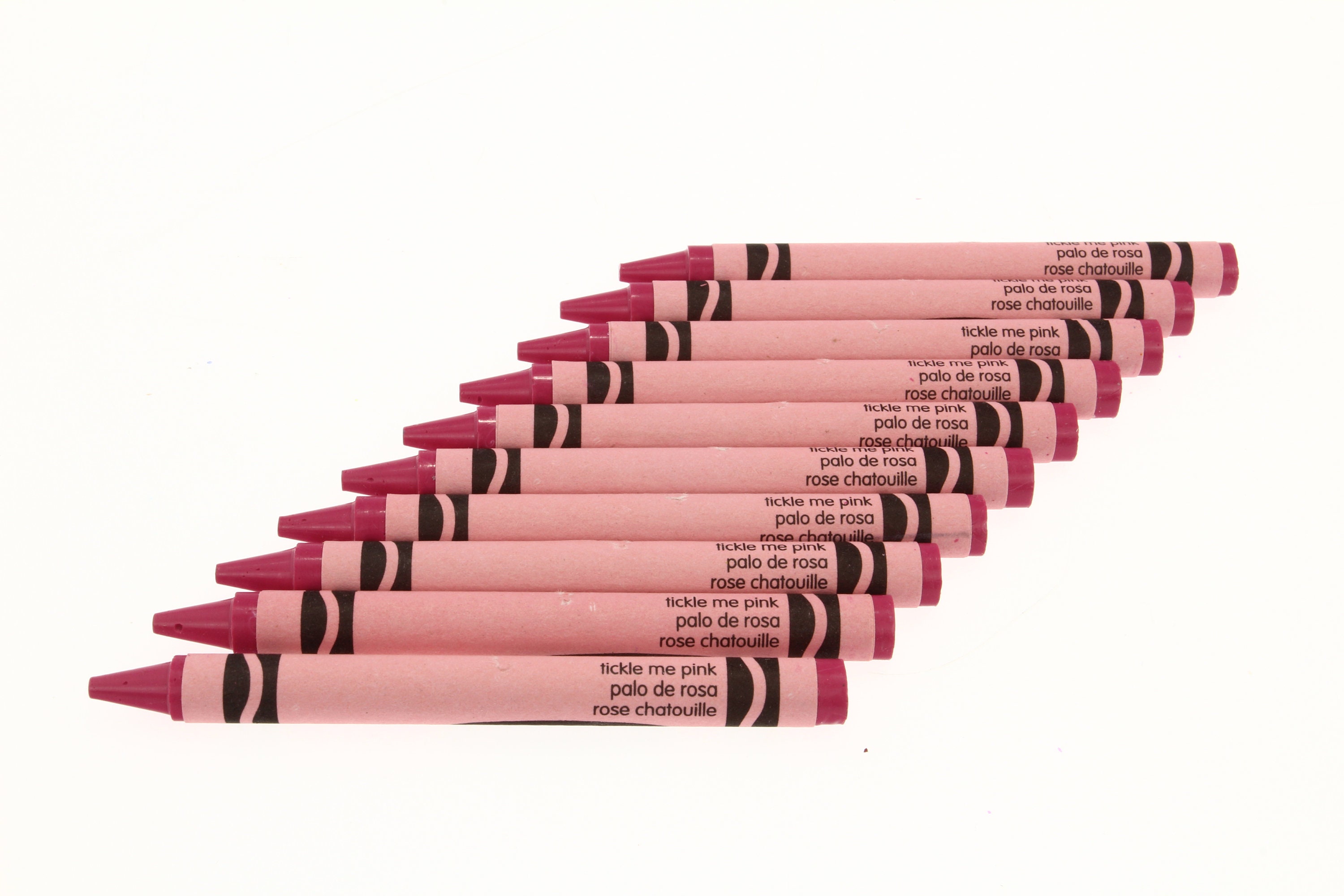 Tickle Me Pink Crayola Crayons 10 Pack Etsy