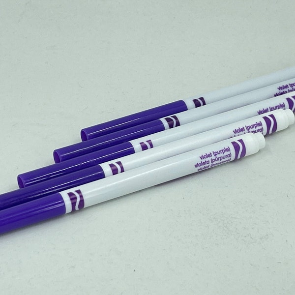 Purple Crayola Fine Line Marker - Set of 5 or 10