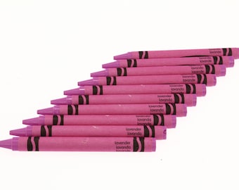 Lavender Crayola Crayons - 10 Pack