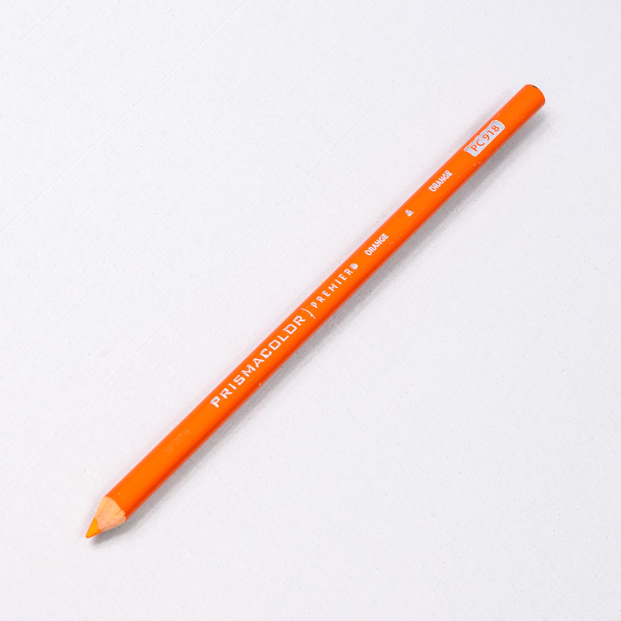 Prismacolor Premier Orange (PC918) Colored Pencil, Single Pencil