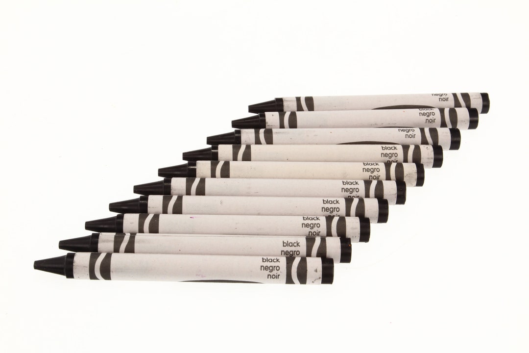 Black crayon deals