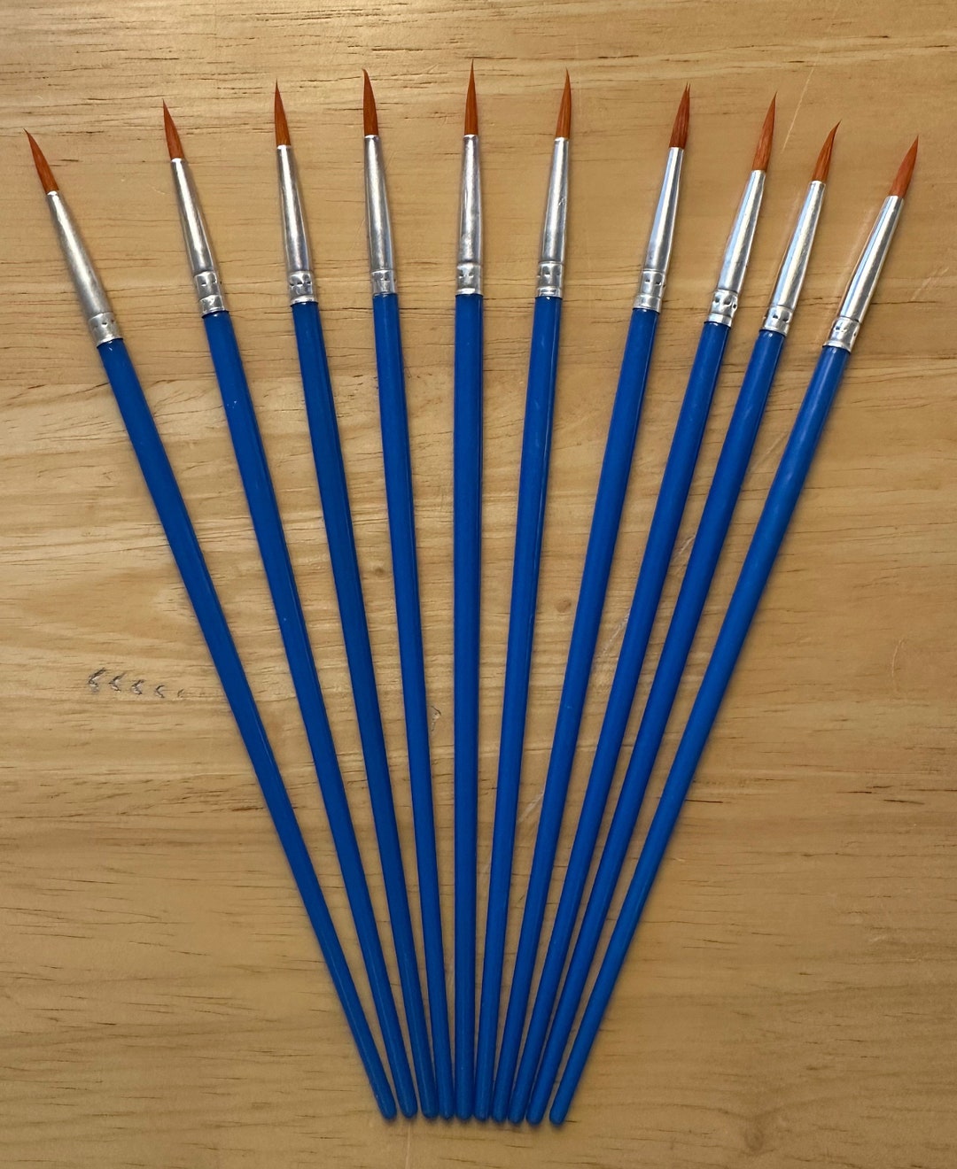 Craft Paint Brushes Fine Detail Brush Arts and Craft Supplies Etsy