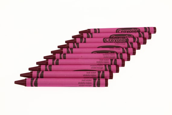 Red-violet Crayola Crayons 10 Pack