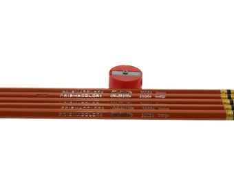 Prismacolor ColErase - Orange (20064) - Set of 5 with Sharpener