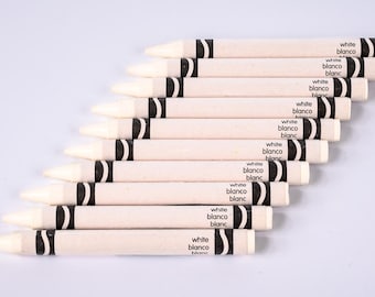 White Crayola Crayons - 10 Pack
