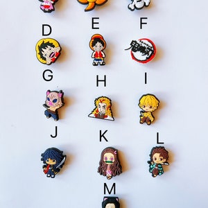 One Piece Charms for Crocs Luffy, Zoro, Franky, Nami, Chopper, Sanji, Robin and Ace Inspired