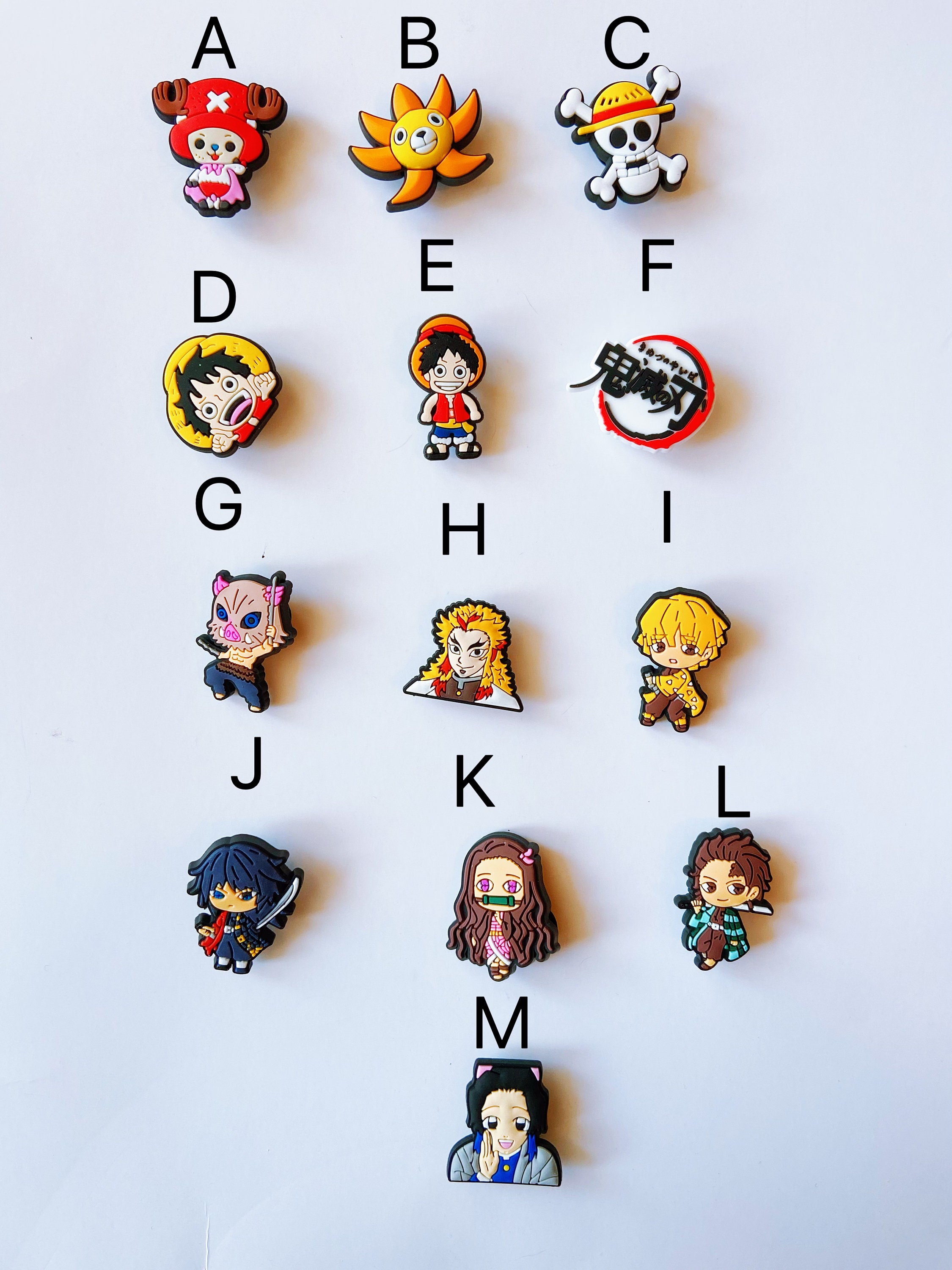 One Piece Anime Characters Crocs Shoe Charms-Anime Shoe -  Portugal