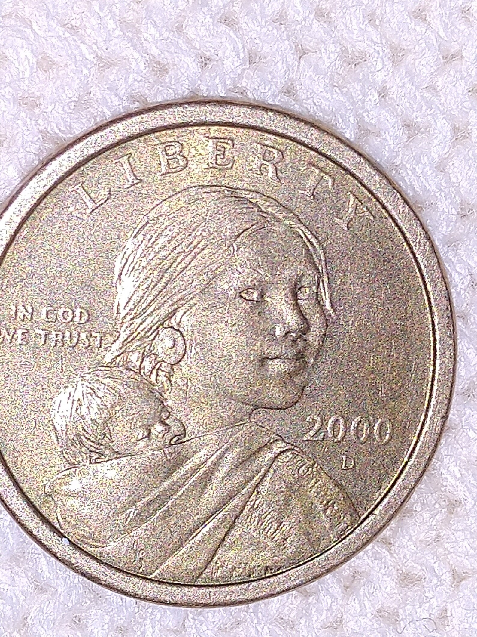 Rare Sacagawea Coin 2000-D | Etsy