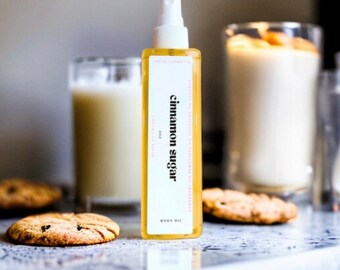 cinnamon sugar  body oil