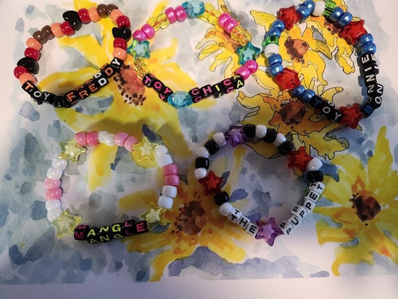 Bracelets Charms Five Nights At Freddy's Halloween – Pack De 3 – Bioworld