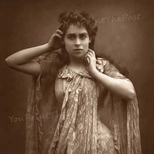 Vintage Schauspielerin Foto. "Eleanor "1885."