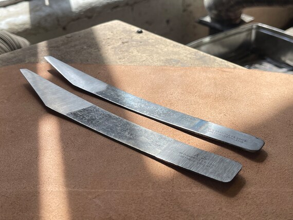 Leather Paring Knives for Bookbinding