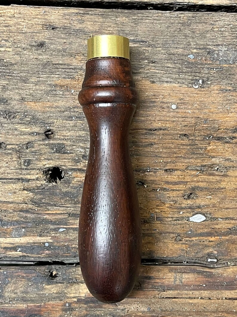 Rose Wood Handle / Wooden Handle / Turned Handle / Tool Handle