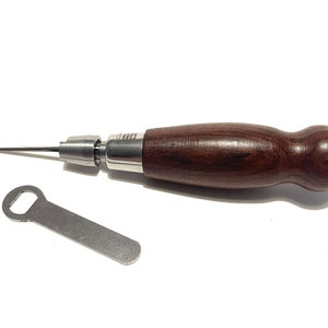 Screwed Chuck Awl / Sewing Awl / Craft Awl / Shoe Making Awl / Adjustable Awl