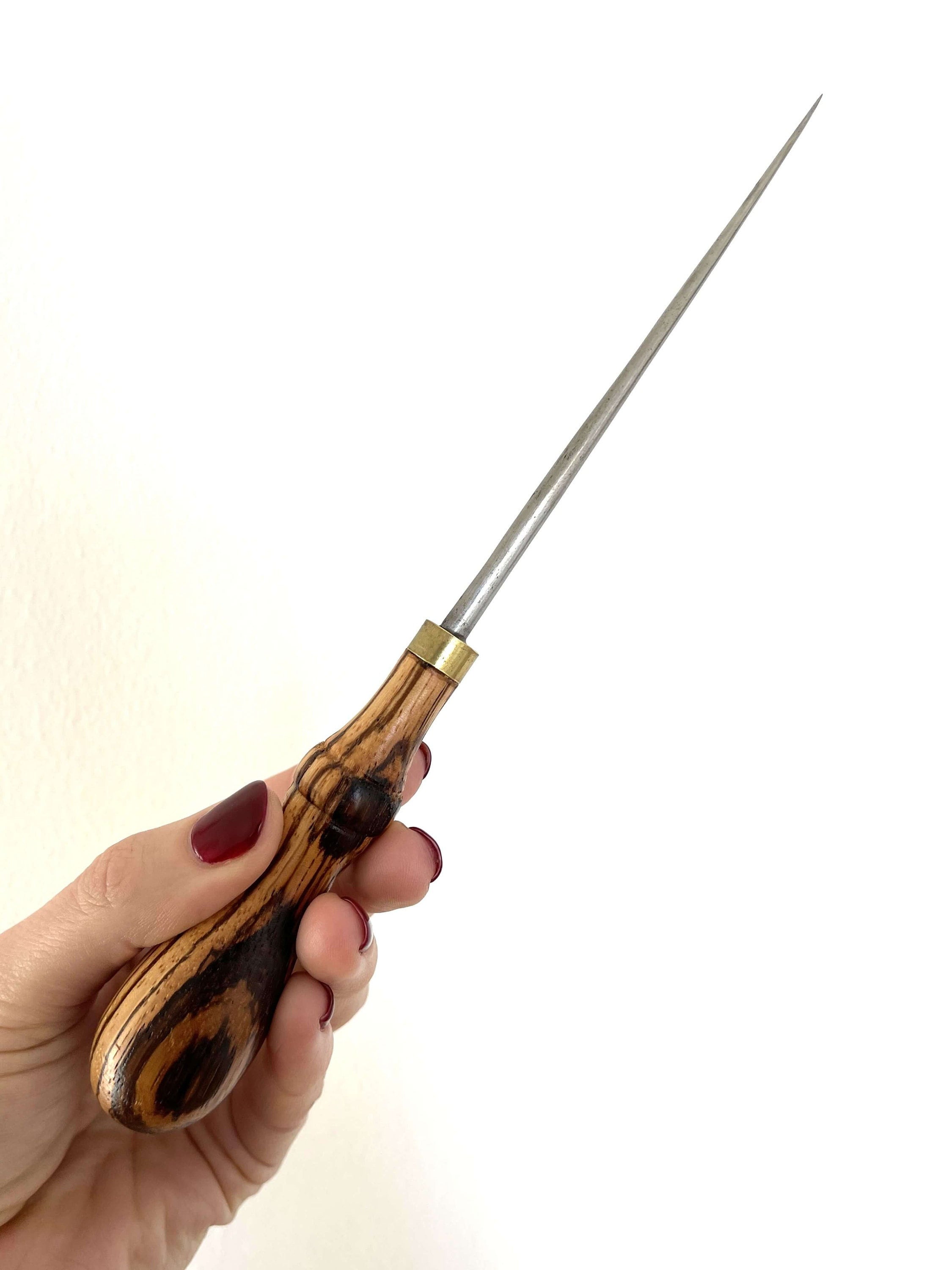Seat awl saddlers awl craft awl leather craft large etsy uk