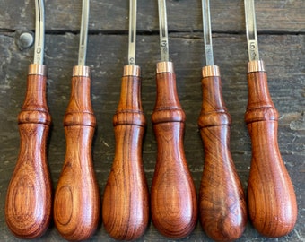 Biseladora de bordes para artesanía en cuero / Herramienta para cuero / Afeitadora de bordes Purple Heart / Trabajos en cuero / George Barnsley and Sons