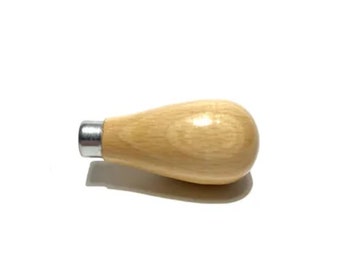 Round Awl Handle /Small tool Handle / Wooden Turned Handle / Tool Handle / Wooden Handle / Beech Handle / Beech Handle / Awl Handle