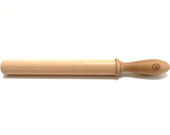 Round Strop / Leather Strop / Sharpening Strop / British Beech / Leather craft strop /