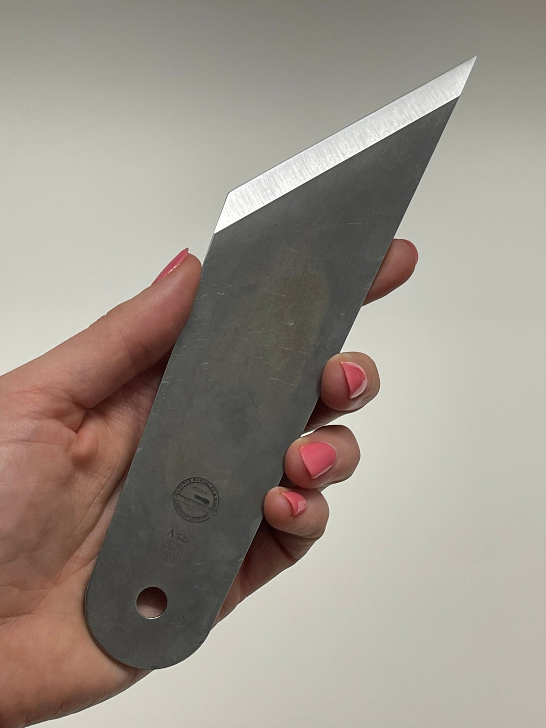 Wide Skiving Knife / Leather Craft Knife / Leather Tool / Craft Knife / Skiving Knife /