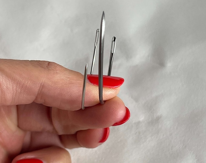 Leather Sewing Needle Full Curve / Curved Needle / Sewing Etsy