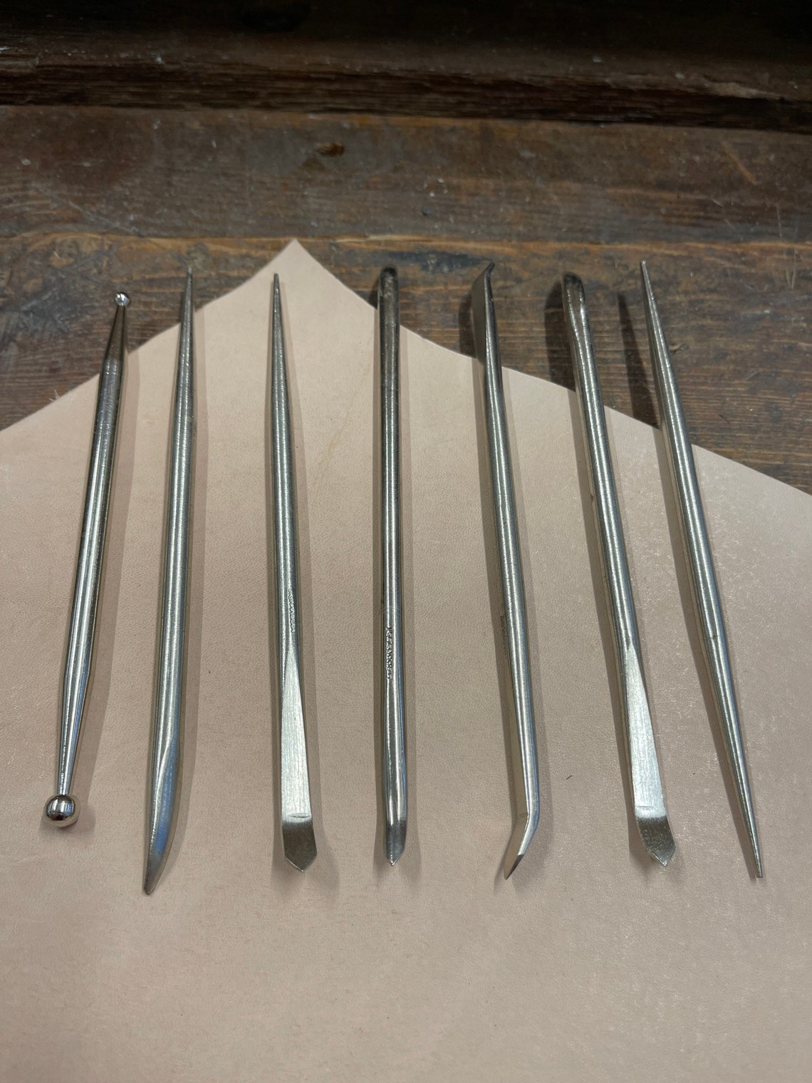 Leather Tools / Modeling Tools / Modeling Spoons / Leather Modeling