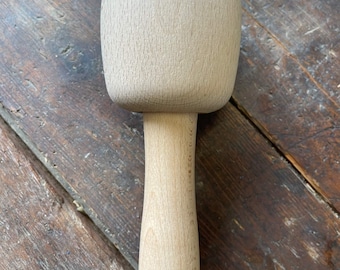 Mazo de tallador de madera de haya de 3 1/2"